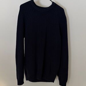 Old Navy Men's Navy Blue Crewneck Sweater